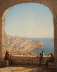 St Elmon linnoitus, Valletta, 1887